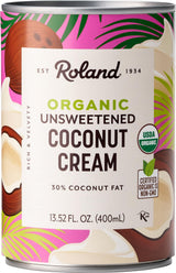 Roland Foods Sri Lankan Coconut Cream – Mindful Ingredient for Blood-Sugar-Friendly Desserts, Golden Milk Lattes, and Balanced Living