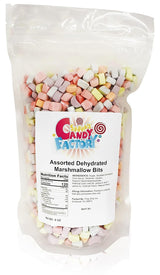 Sarah's Candy Factory Crunchy Marshmallow Bits for Children Hot Cocoa and Weekend Baking