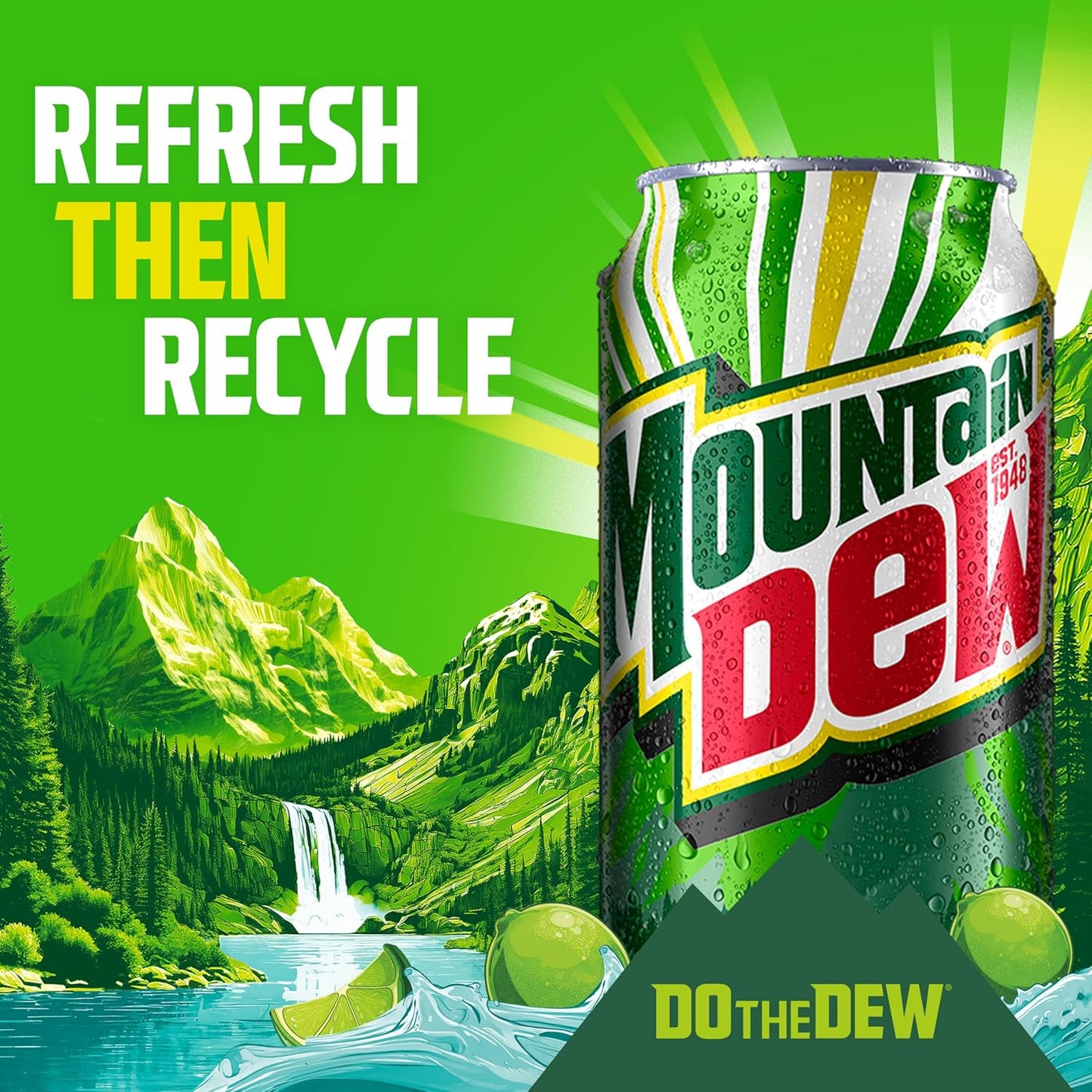 Mountain Dew Mini Soda 10-Count 7.5oz – Holiday Hostess Gift and Game Night Party Pack