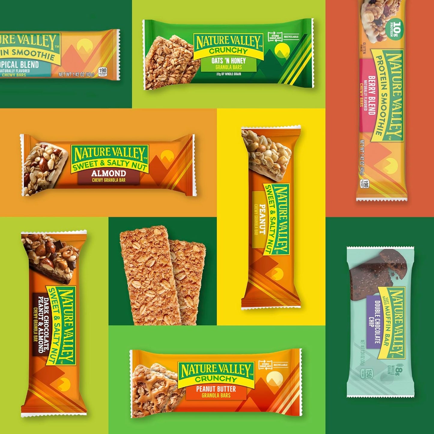 Nature Valley Chewy Berry Protein Bars – Grab and Go Fuel for Conference Room Breaks