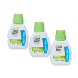 Paper Mate Liquid Paper Fast Dry Correction Fluid 22 ml 3 Count – Neutral Office Supply for Intentional Workspace