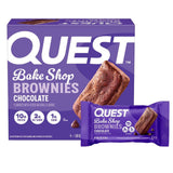Quest Nutrition Chocolate Brownie – Shelf-Stable Snack for Camping and Road Trips, 20 Count