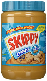 SKIPPY Creamy Peanut Butter, 40 Ounce – Clean-Label Jar for Intentional Breakfast and Snack Prep