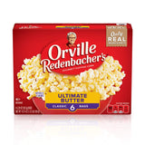 Orville Redenbacher's Ultimate Butter Popcorn – Worry-Free Microwave Snack Replacing Stovetop Popping for Safety