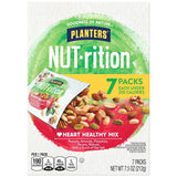 PLANTERS NUT-rition Heart Healthy Five-Nut Mix – Kid-Friendly Lunchbox Add-On Pouches, No Refrigeration Needed for School and Activity Days