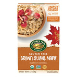 Nature's Path Organic Instant Oatmeal – Just-Add-Hot-Water Backpacking Meal, Spiced Apple + Flax