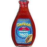 Ortega Taco Sauce Medium – Patio Grilling Condiment for Mexican Cookout Night