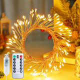 Minetom Star String Lights Battery Operated – Safe Star Night Light for Crib Room, Reading Corner, and Kids Loft Bed