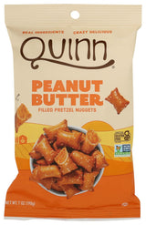Quinn Snacks Peanut Butter Filled Pretzels, 7 Oz – Dairy-Free and Soy-Free Snack for Wellness Routines
