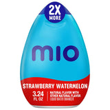mio Strawberry Watermelon Liquid Water Enhancer – Compact Hydration Flavoring for the Gym, Trail, and Car