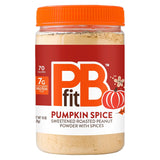 PBfit Pumpkin Spice Peanut Butter Powder for Office Pantry Snacking, Quick Protein Smoothie Mix