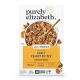 Purely Elizabeth Honey Peanut Butter Cereal – Meal-Prep Breakfast for Focused Workdays, Honey Peanut Butter