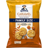 Quaker Rice Crisps Caramel – Family Movie Night Bowl Snack for Children and Parents