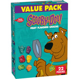 Scooby-Doo Fruit Flavored Snacks Gluten Free 22 Ct Snack Pack for Kids Birthday Party Favors and Goody Bags