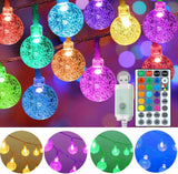 Mocalido USB Globe String Lights – Valentine's Day Gift for Girlfriend and Romantic Bedroom Mood Lighting Idea