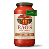 Rao's Caramelized Onion Sauce – Unfussy Slow-Cooked Tomato Sauce for Clutter Free Cooking
