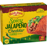 Old El Paso Jalapeño Cheddar Stand 'N Stuff Shells – Better-For-You Taco Shell Swap for Health-Conscious Home Cooks