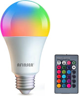LuminWick Night Light Bulb – Bedtime Routine Relaxation Light with Soft Red and Blue Calming Colors