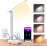 One Beat Fold-Flat LED Reading Light with Power Strip – Less-Is-More Bedroom Side Table Upgrade