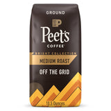 Peet's Coffee Off the Grid Medium Roast – Elegant Holiday Gift Bag for the Home Barista