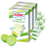 SINGLES TO GO! Sonic Limeade Drink Mix Packets - Refreshing Sugar-Free Limeade for Hydration Goals and Wellbeing Habits