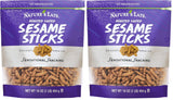 Sesame Sticks 16oz – Birthday Gift for Mom Who Loves Snacks, Single-Ingredient Crunchy Treat in Plain Giftable Bag