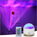 Cozy Home Atmosphere Aurora Projector – Star and Moon Ambient Light for Dorm Room and Media Setup