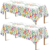 OHOME Halloween Camping Tablecloth Set – Lightweight Reusable Linens for Outdoor Fall Festival and Tailgate