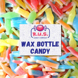 Nostalgic Wax Soda Bottles 1/2 Lb – Comfort Candy for Stress Relief Snack Jars and Bedroom Reading Nooks