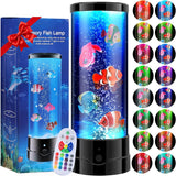 ONXE Fish Tank Table Lamp – Baby and Toddler Safe Mood Light, Drop-Resistant 5ft ABS Build for Kids' Room and Nursery Decor