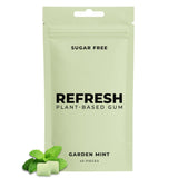 Refresh Gum Raspberry – Afternoon Craving Fix for Busy Professionals, Plant-Based Non-GMO Gum