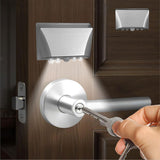 LuminAura Infrared Keyhole Light – Less-Is-More Design Nightlight for Modern Minimalist Interiors