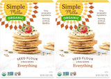 Simple Mills Organic Seed Crackers, Everything – Regenerative Snack for Holistic Pantry Wellness