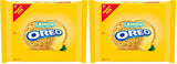 OREO Lemon Creme Sandwich Cookies – Tangy Lemon Dessert for Relaxing Evening Wind-Down, Party Size 24.95 oz