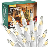 Minetom LED String Lights – Garden Fence and Balcony Decor, Year-Round Outdoor String Lighting