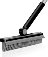 SetSail Swivel Grout Scrubber Brush with Extendable Handle – Backyard Stone Tile and Outdoor Dining Area Cleaner