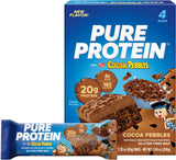 Pure Protein Cocoa PEBBLES Protein Bars – Durable Grab-and-Go Snack for Picnics and Outdoor Days