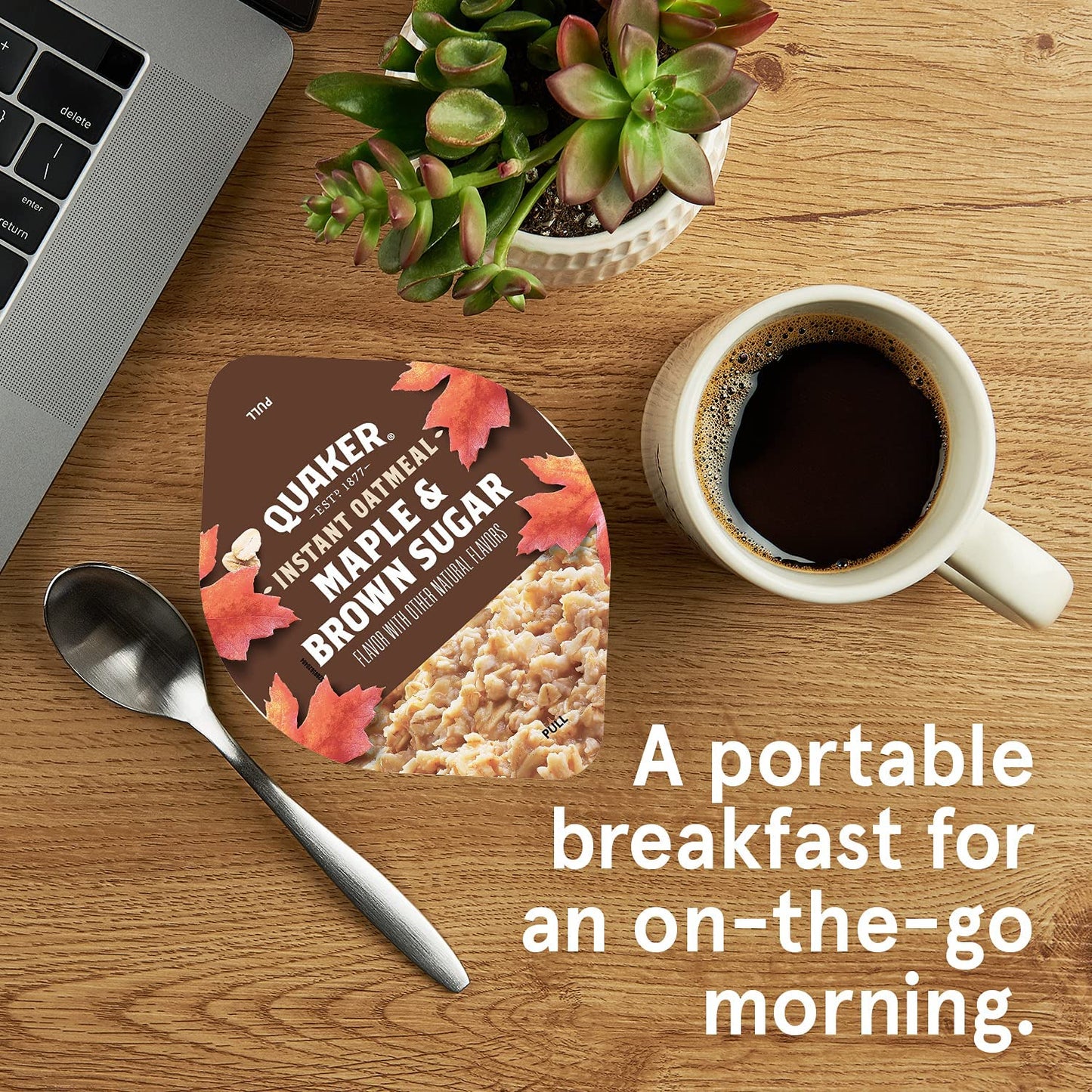 100% whole grain quaker oats base, certified vegetarian