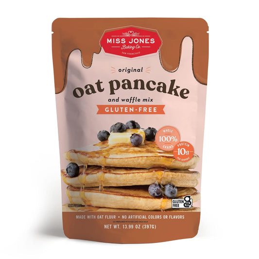 10g of protein per serving from whole grain oat flour