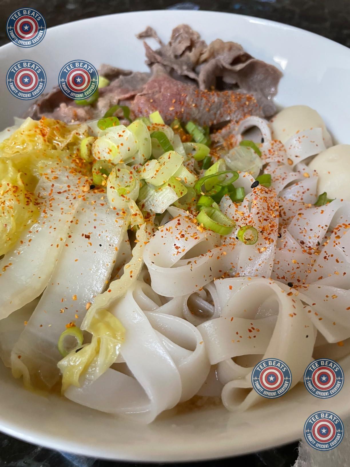 10mm wide noodle format suitable for hearty dishes