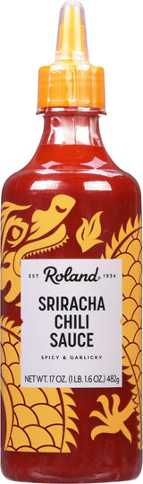 Roland Foods Sriracha Chili Sauce 17 oz – Valentine's Day Gift for Couples Who Cook Together