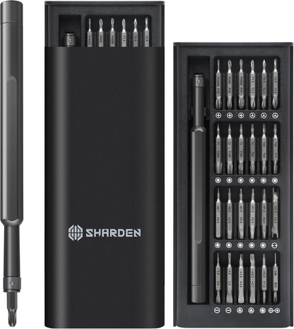 24 double-ended crv steel bits for 48 distinct driver profiles in the 49-in-1 base kit