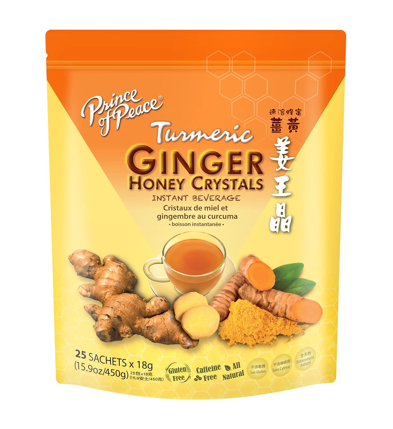 25 individually portioned sachets for single-serve convenience