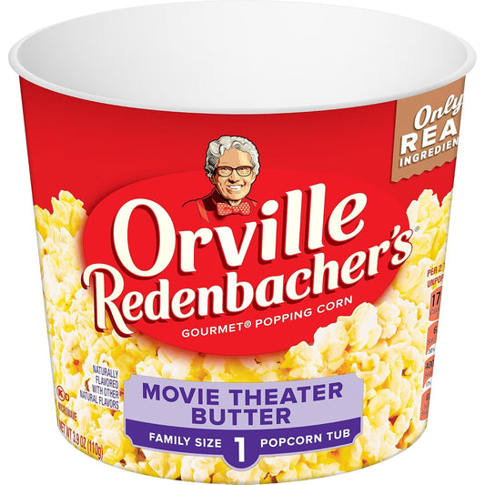 3.9 oz single-serve microwave tub for built-in portion control