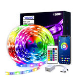 Lumiglow Smart LED Strip Lights 25ft – Valentine and Stocking Stuffer Gift for Kids, Teens and Boyfriend