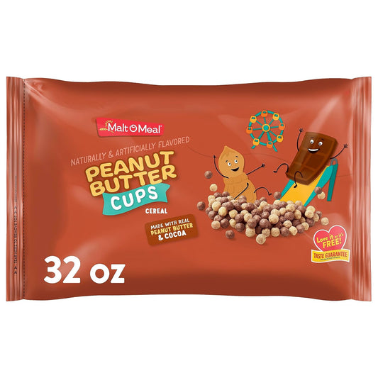 32 oz resealable stand-up cereal bag