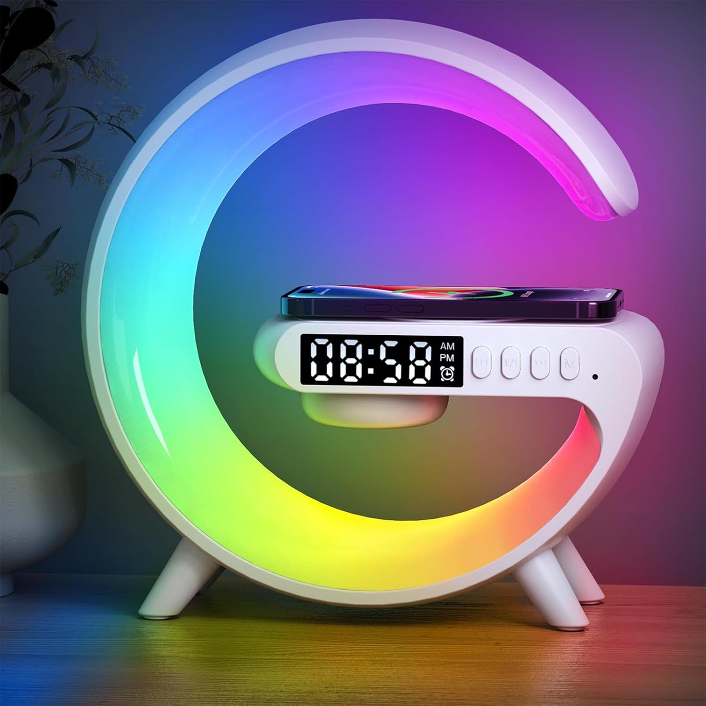 [Brand] Soothing Mood Lamp – Relaxing Bedroom Companion with Rain Sounds and Warm Glow