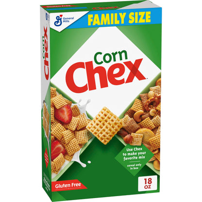 Chex Gluten Free Cereal 18 oz – Stocking Stuffer Pantry Box for DIY Mix Makers and Holiday Treat Prep