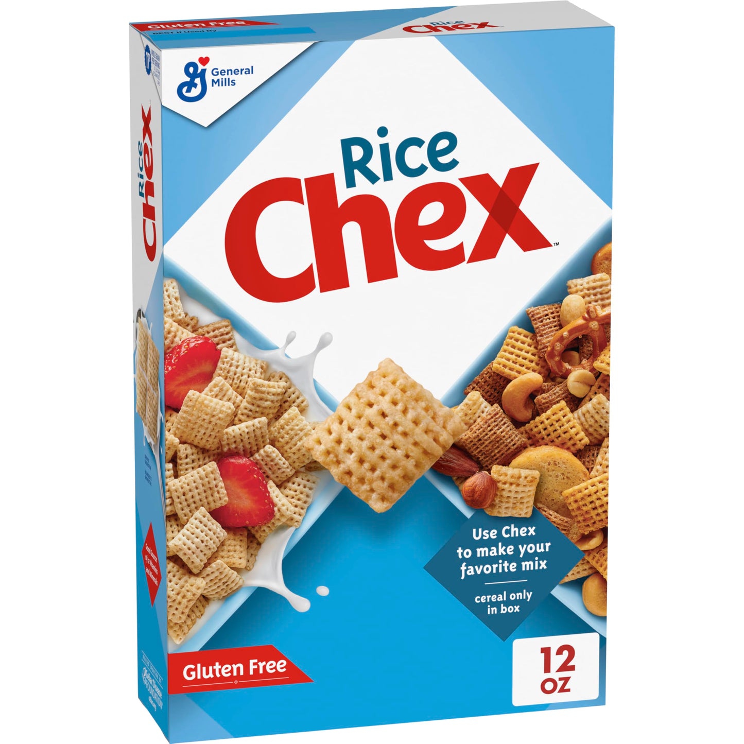 Chex Gluten Free Cereal 18 oz – Stocking Stuffer Pantry Box for DIY Mix Makers and Holiday Treat Prep