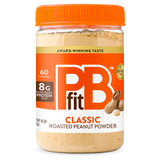 PBfit Peanut Butter Powder – Guilt-Free Shake Mix for Fitness Routines and Calorie-Conscious Kitchens, 60 Calories Per Serving